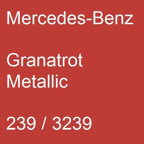 Mercedes-Benz, Granatrot Metallic, 239 / 3239.